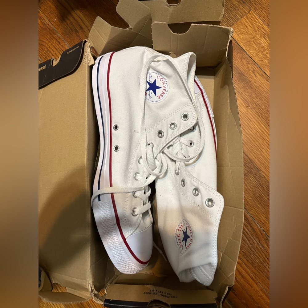 Converse Chuck Taylors All Stars canvas high tops